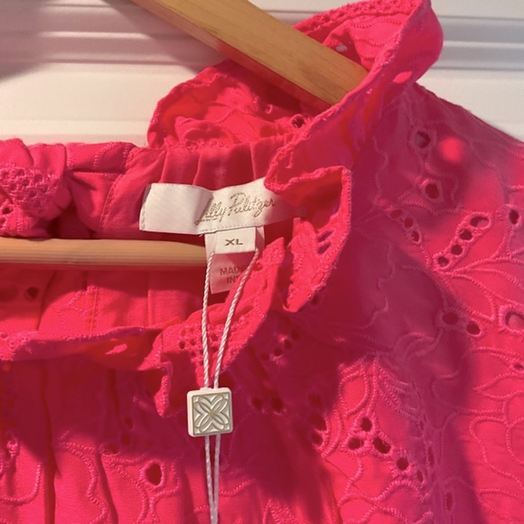 Lilly Pulitzer eyelet sleeveless top NWT - Picture 5 of 6